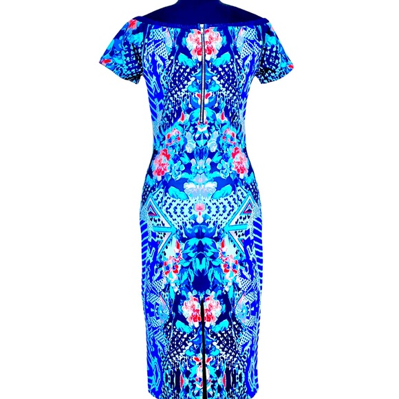 Forever 21 Abstract Printed Dress - Picture 3 of 5